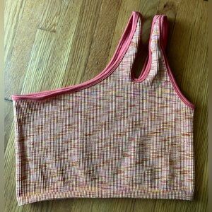 Offline by aerie one shoulder brallette top